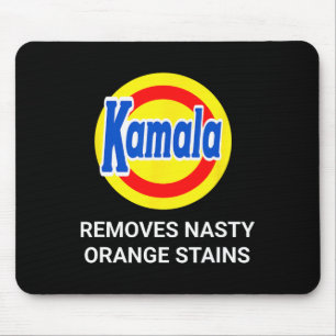 Kamala Harris 2024 Removes Nasty Orange Stains Fun Mouse Mat