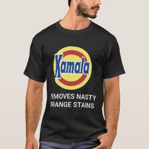 Kamala Harris 2024 Removes Nasty Orange Stains Fun T-Shirt