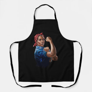 Kamala Harris 2024 Rosie The Riveter Childless Cat Apron