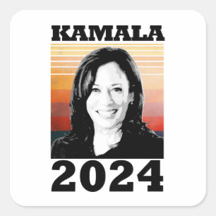 Kamala Harris 2024 Square Sticker