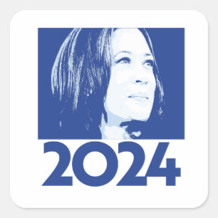 Kamala Harris 2024 Square Sticker