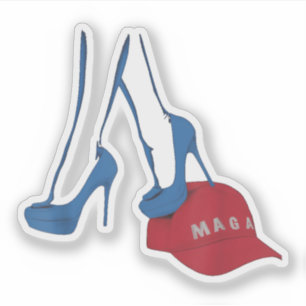 Kamala Harris 2024 Stepping On MAGA Hat Anti TRUMP