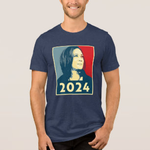 Kamala Harris 2024 Tri-Blend Shirt
