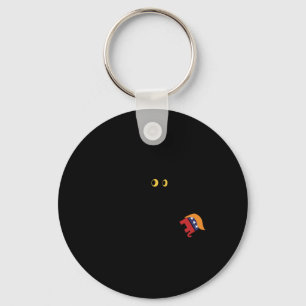 Kamala Harris 2024 Victory Black Cat Vs Elephant T Key Ring