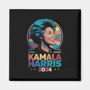 Kamala Harris 2024 Vote President Kamala Election  Magnet