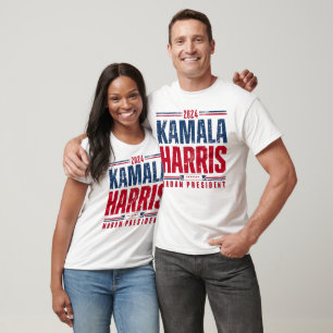 Kamala Harris 2024 VP to President Black Woman 24  T-Shirt