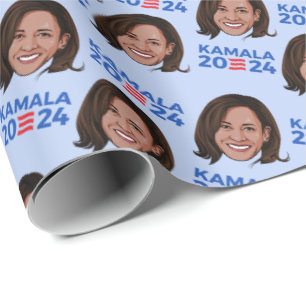 Kamala Harris 2024 Wrapping Paper