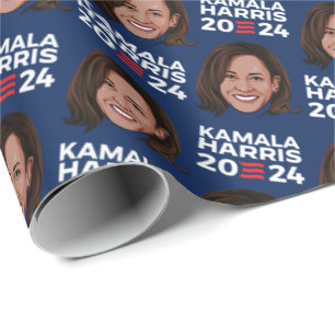 Kamala Harris 2024 Wrapping Paper