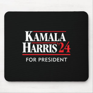 Kamala Harris 24 For President 2024 Mouse Mat