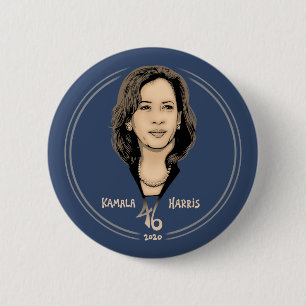 Kamala Harris 46 6 Cm Round Badge