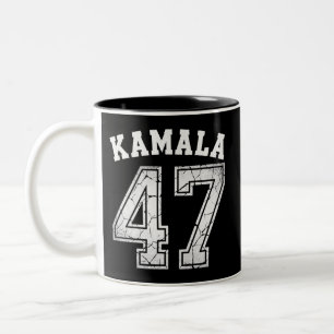 Kamala Harris 47 For President For The People Two-Tone Coffee Mug