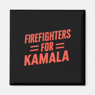 Kamala Harris 47 Th 2024 Firefighters For Kamala Magnet