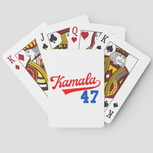 Kamala Harris 47 th - President 47 th Playing Cards (Back)