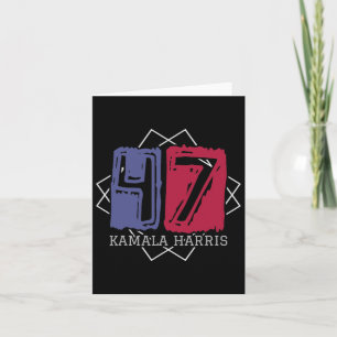 Kamala Harris 47 Th President Of Usa America 2024 Card