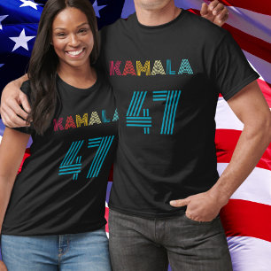 Kamala Harris 47 th President USA America 2024  T-Shirt