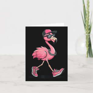 Kamala Harris 47th Flamingo Chucks And Pearls For Card