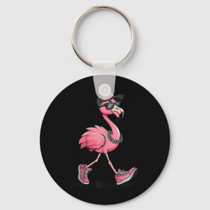 Kamala Harris 47th Flamingo Chucks And Pearls For Key Ring
