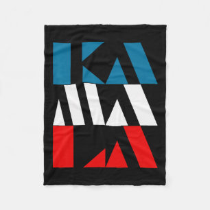 Kamala Harris 47th Fleece Blanket