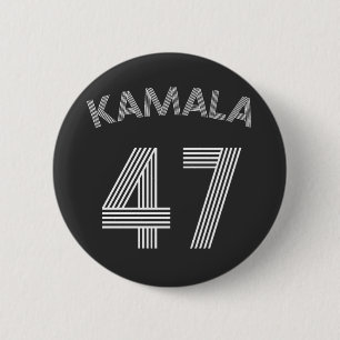 Kamala Harris 47th president Election Gift 6 Cm Round Badge