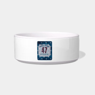Kamala Harris 47th President. Pet Bowl