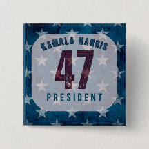 Kamala Harris 47th President. Square