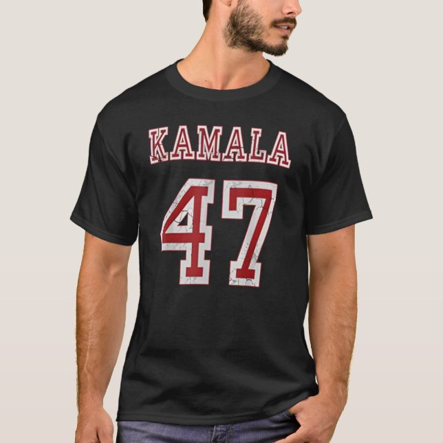 Kamala Harris 47th President USA America 2024 T-Shirt (Front)