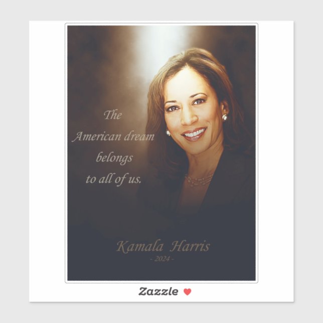 Kamala Harris. American Dream belongs to all of us (Sheet)