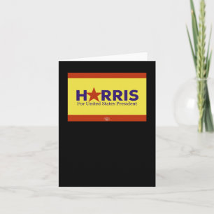 Kamala Harris And Tim W For President 2024 Throwba Card