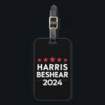 Kamala Harris Andy Beshear 2024 Harris Beshear 202 Luggage Tag<br><div class="desc">Kamala Harris Andy Beshear 2024 Harris Beshear 2024</div>