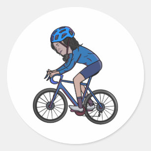 Kamala Harris Bike Classic Round Sticker