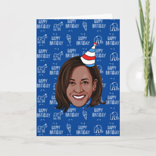 KAMALA HARRIS Birthday Card