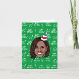 KAMALA HARRIS Birthday Card