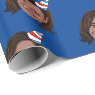 KAMALA HARRIS Birthday Wrapping Paper