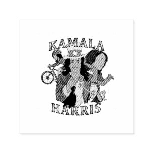 Kamala Harris Bootleg Rap Style Election Self-inking Stamp