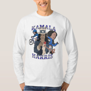 Kamala Harris Bootleg Rap Style Election T-Shirt