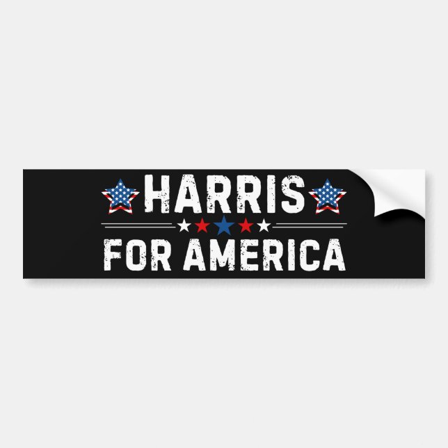 Kamala Harris Bumper Sticker (Front)