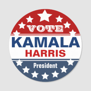 Kamala Harris  Campaign Template Name Tag