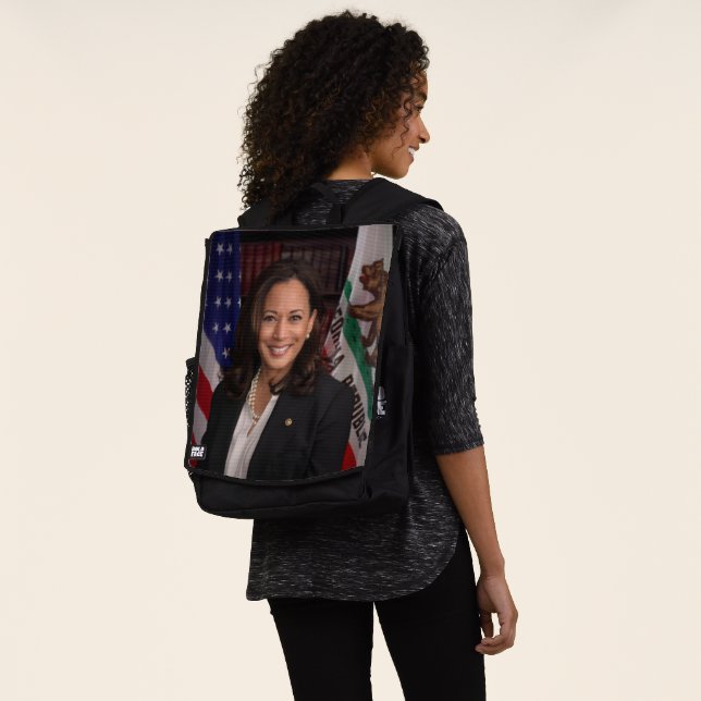 Kamala Harris Candidate for President US 2024 Backpack (Worn)