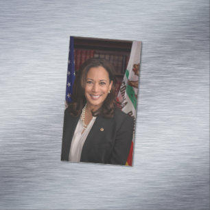 Kamala Harris Candidate for President US 2024 Magnetic Business Card
