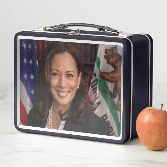 Kamala Harris Candidate for President US 2024 Metal Lunch Box (In Situ)
