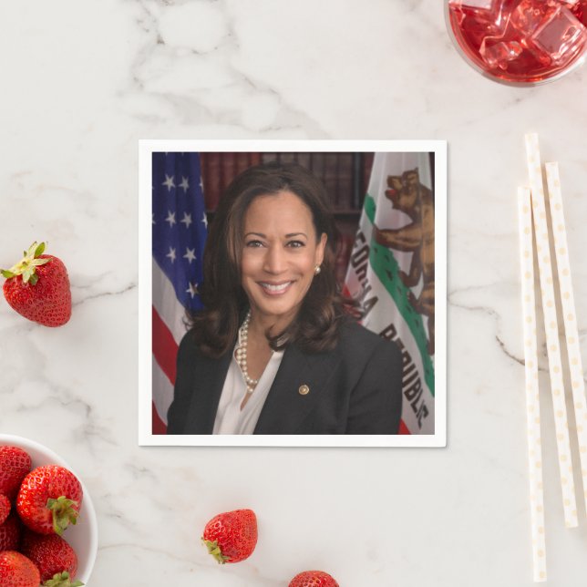 Kamala Harris Candidate for President US 2024 Napkin (Insitu)