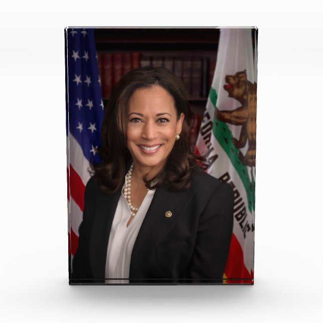 Kamala Harris Candidate for President US 2024 Photo Block (Front)