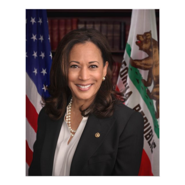 Kamala Harris Candidate for President US 2024 Photo Print (Front)
