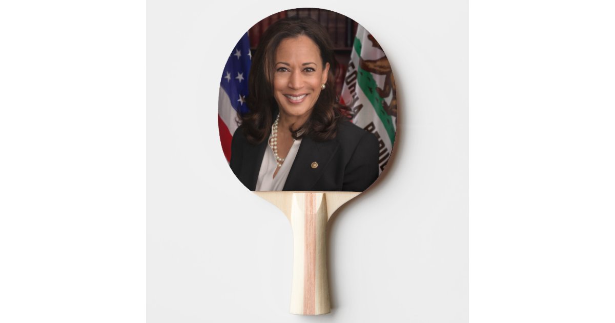 Kamala Harris Candidate for President US 2024 Ping Pong Paddle Zazzle