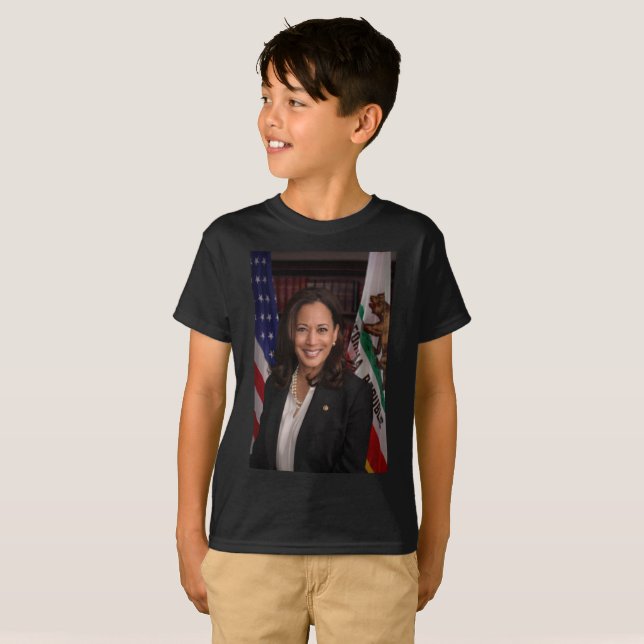 Kamala Harris Candidate for President US 2024 T-Shirt (Front Full)