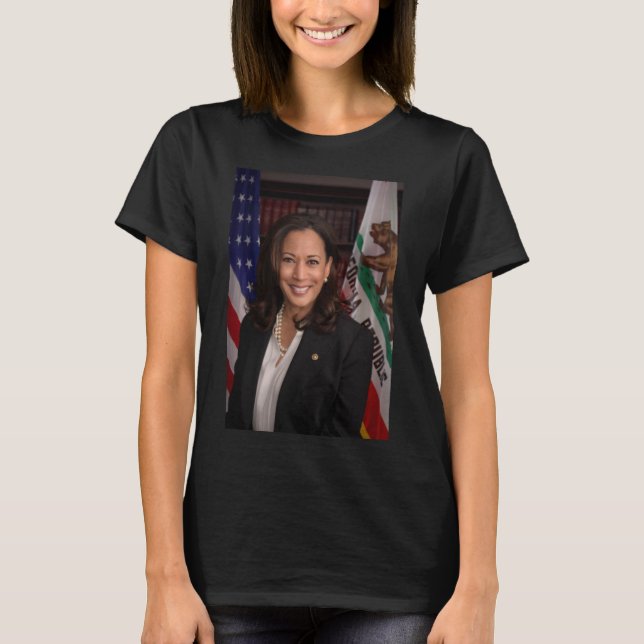 Kamala Harris Candidate for President US 2024 T-Shirt (Front)