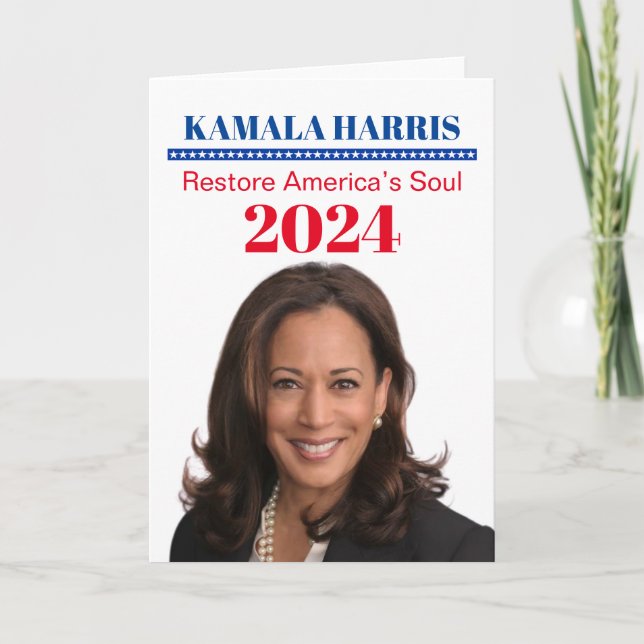 Kamala Harris Card (Front)