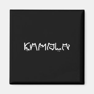 Kamala Harris Cat Lettering Funny Cat Ladies For K Magnet