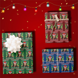Kamala Harris Christmas Wrapping Paper Sheet