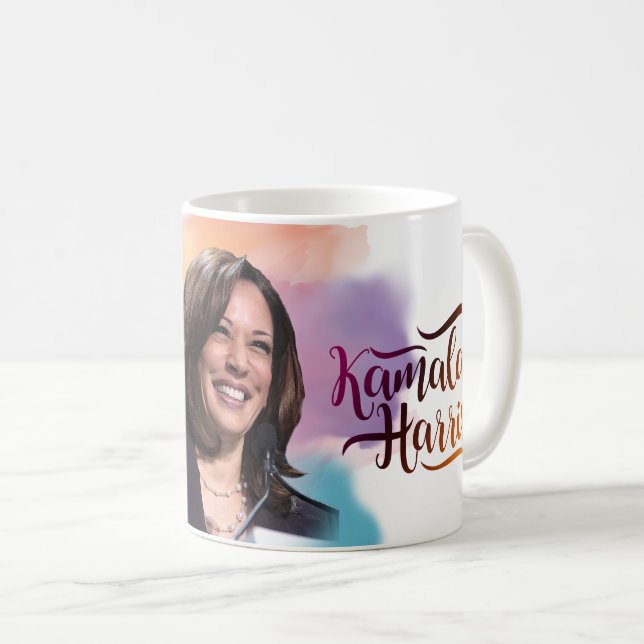 Kamala Harris Coffee Mug (Front Right)